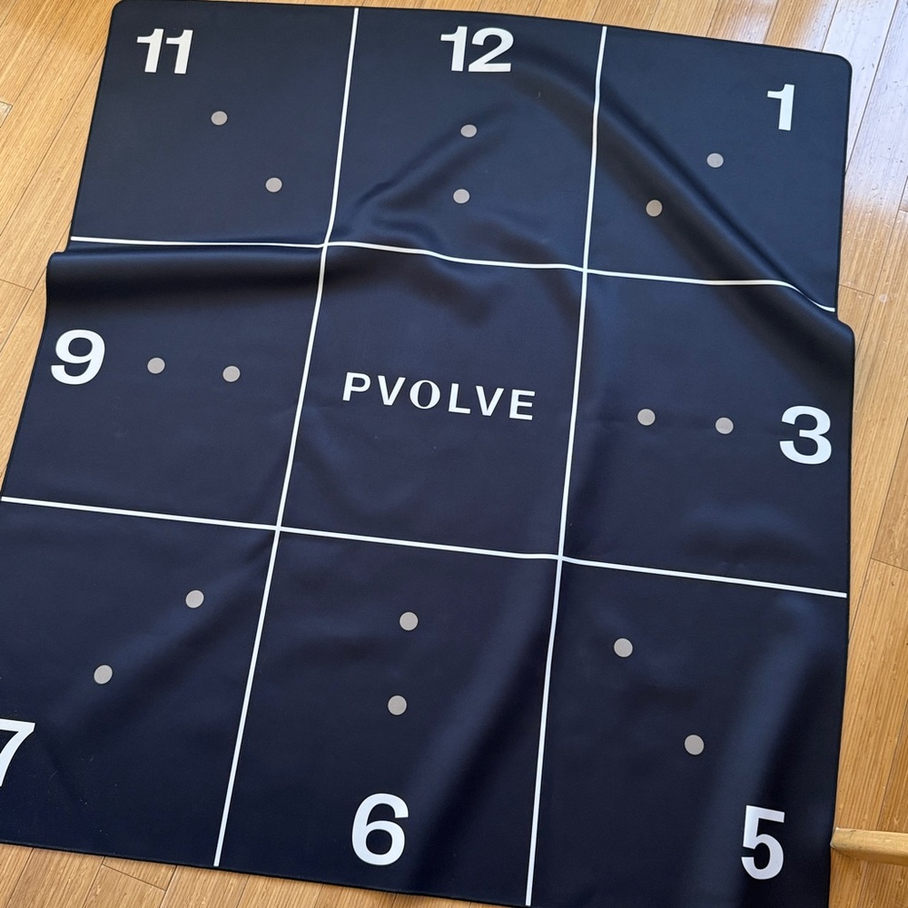 Pvolve Black Exercise Mat